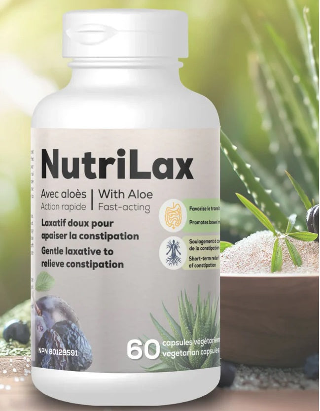 NutriLax - 60 capsules (FLORALAX Replacement)