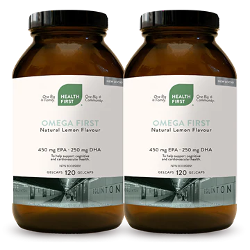 Health First - Omega First Duo pack 120+120 gelcaps (Tx)