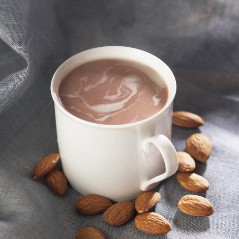 High Protein Amaretto Hot Chocolate