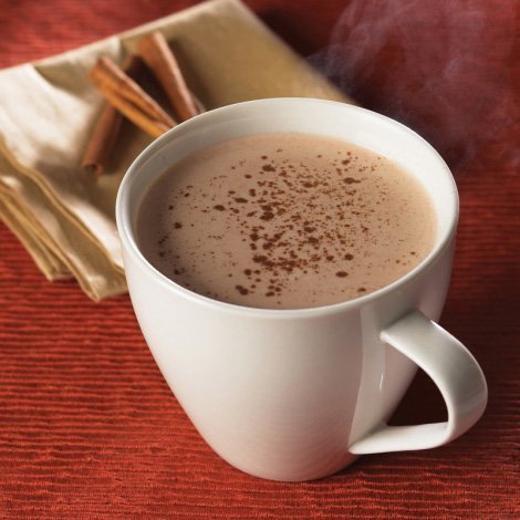 High Protein Cinnamon Hot Chocolate