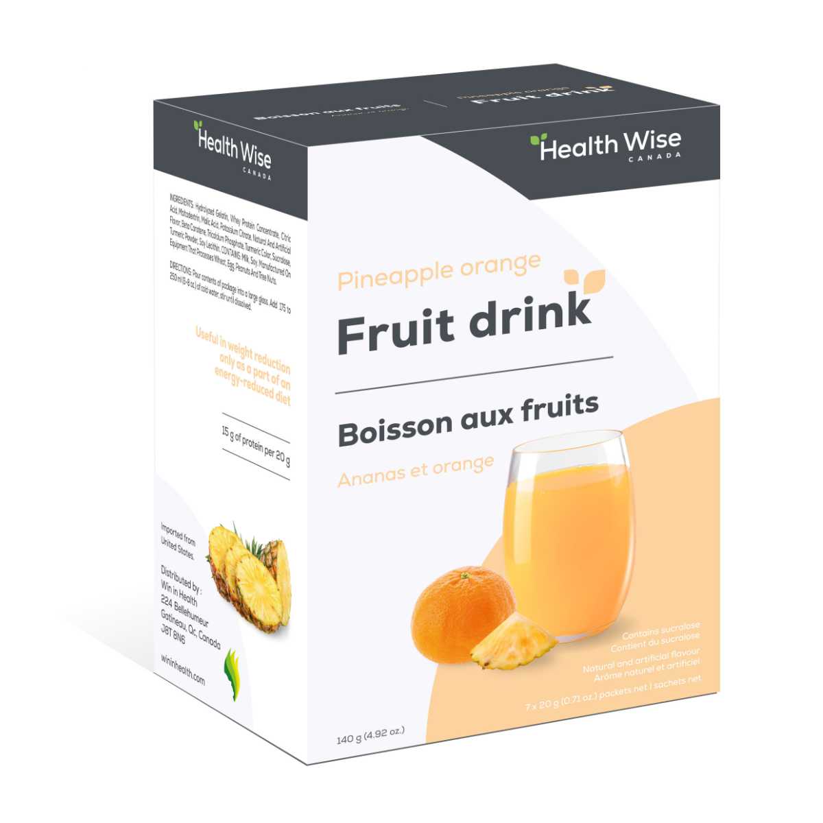 Protein Beverages - Pineapple Orange (Tx)